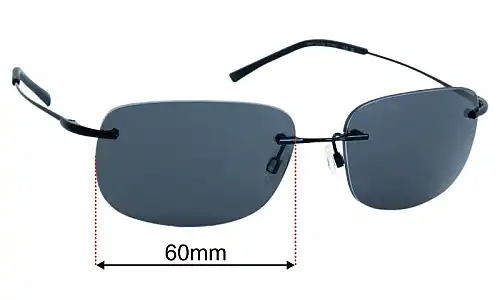 Maui Jim MJ934 Ohai - Rx Replacement Lenses 60mm wide 