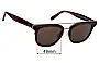 Sunglass Fix Ersatzgläser für Maui Jim MJ844 Relaxation Mode - 49mm Wide 