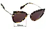 Sunglass Fix Replacement Lenses for Miu Miu SMU05S - 52mm Wide 