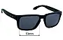 Sunglass Fix Verres de Remplacement pour Oakley Holbrook S OO9509 - 53mm Wide 