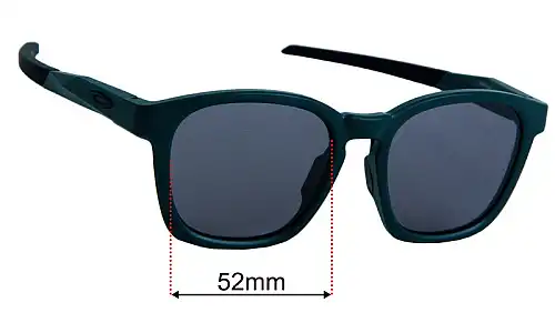 Oakley Shackle OO9507D Replacement Lenses 52mm wide 