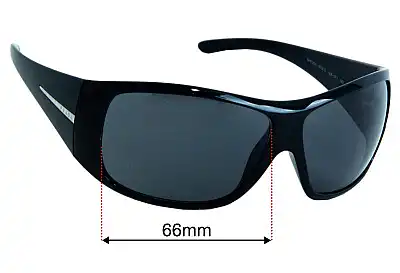 Prada SPR20H & PR20HS Ersatzgläser 66mm wide 