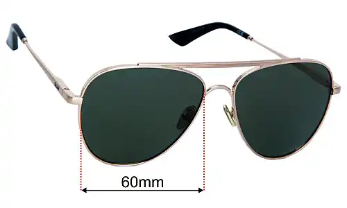 Quay Free Fall  Replacement Lenses 60mm wide 