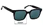 Sunglass Fix Replacement Lenses for Raen West - 55mm Wide 
