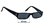 Sunglass Fix Replacement Lenses for Polo 1 - 53mm Wide 