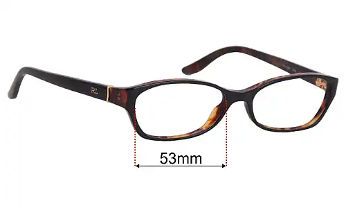 Polo RL6068 Ersatzlinsen 53mm wide 