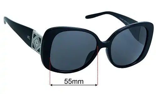 Polo RL 8196BU Replacement Lenses 55mm wide 