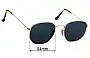 Sunglass Fix Replacement Lenses for Ray-Ban RB3548-N Hexagonal - 54mm Wide 
