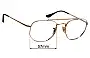 Sunglass Fix Verres de Remplacement pour Ray-Ban RB3648-V The Marshal Optics - 51mm Wide 