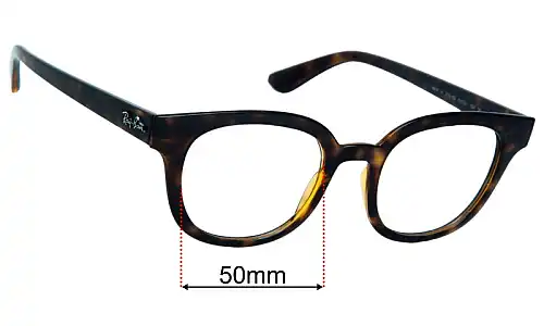 Ray-Ban RB4324V Optics Lentes de Repuesto 50mm wide 
