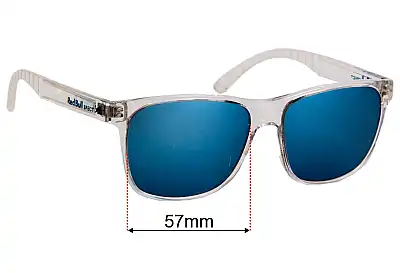 Redbull SPECT Eyewear Earle Replacement Lenses 57mm wide 
