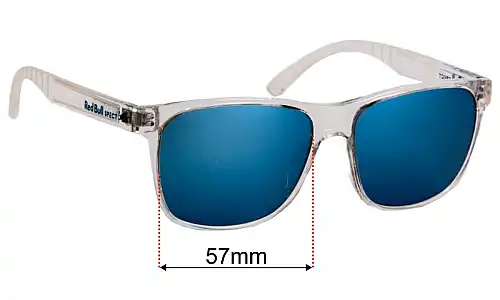 Redbull SPECT Eyewear Earle Replacement Lenses 54mm wide 