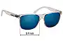 Sunglass Fix Replacement Lenses for Redbull SPECT Eyewear Earle - 57mm Wide 