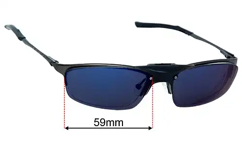 Rudy Project Kabario Flip Up (Clip Only) Lentilles de Remplacement 59mm wide 