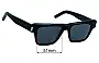 Sunglass Fix Replacement Lenses for Saint Laurent  SL 469 - 51mm Wide 