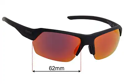 Smith Tempo Replacement Lenses 62mm wide 