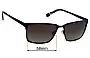Sunglass Fix Replacement Lenses for Specsavers Beachport Sun Rx - 58mm Wide 