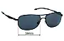 Sunglass Fix Replacement Lenses for Specsavers Uluru Sun Rx - 59mm Wide 