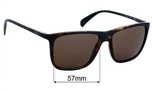 Sunglass Hut HU 2004 Ersatzlinsen 57mm wide 