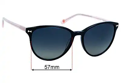 Ted Baker  Sun Rx 01 Replacement Lenses 57mm wide 