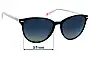 Sunglass Fix Replacement Lenses for Ted Baker  Sun Rx 01 - 57mm Wide 