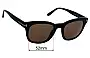 Sunglass Fix Replacement Lenses for Tom Ford Eugenio TF676 - 52mm Wide 