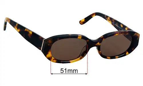 Velvet Canyon Mannequin Replacement Lenses 51mm wide 
