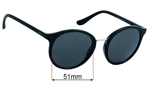 Vogue VO5166-S Replacement Lenses 51mm wide 