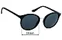 Sunglass Fix Replacement Lenses for Vogue VO5166-S - 51mm Wide 