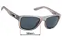 Sunglass Fix Lentes de Repuesto para Wiley X Ovation - 56mm Wide 