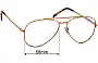 Sunglass Fix Replacement Lenses for Ray-Ban RB3625-V New Aviator Optics - 58mm Wide 