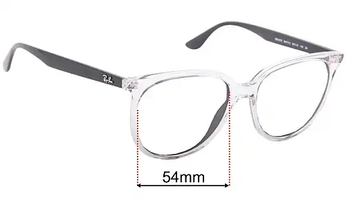 Ray-Ban RB4378-V Optics Ersatzlinsen 54mm wide 