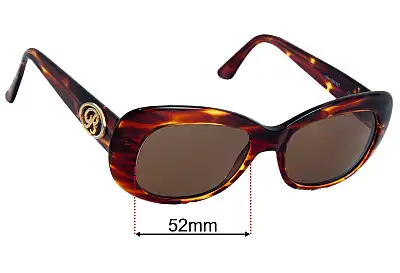 Blumarine BM 627 Replacement Lenses 52mm wide 