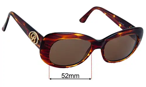 Blumarine BM 627 Replacement Lenses 52mm wide 