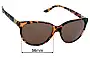 Sunglass Fix Replacement Lenses for Bvlgari 8166-B - 56mm Wide 
