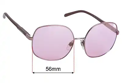 Burberry B 3070 Replacement Lenses 56mm wide 