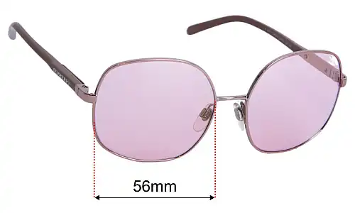 Burberry B 3070 Replacement Lenses 56mm wide 