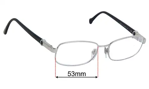 Bvlgari 2103 Lentilles de Remplacement 53mm wide 
