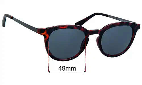 Cancer Council Scottsdale Lentilles de Remplacement 49mm wide 