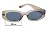 Sunglass Fix Replacement Lenses for Valley Drift - 52mm Wide 