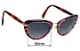 Sunglass Fix Lentes de Repuesto para Emilio Pucci EP11 - 56mm Wide 