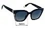 Sunglass Fix Replacement Lenses for Furla SFU708 - 54mm Wide 