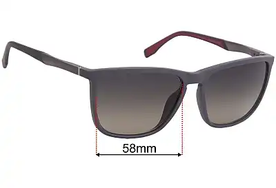 Fila SF9248 Replacement Lenses 58mm wide 