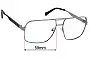 Sunglass Fix Replacement Lenses for Guess GF5069 - 59mm Wide 