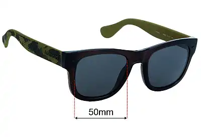 Havaianas Paraty Replacement Lenses 50mm wide 