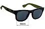 Sunglass Fix Replacement Lenses for Havaianas Paraty - 50mm Wide 