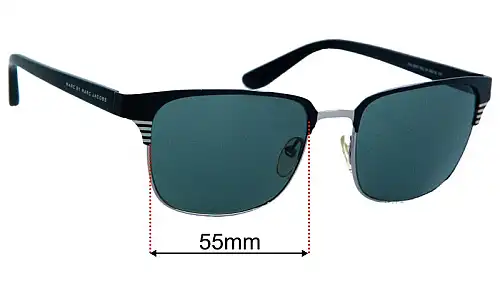 Marc by Marc Jacobs MMJ 389/S Lentes de Repuesto 55mm wide 