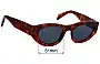 Sunglass Fix Replacement Lenses for Marni Rainbow Mountains - 51mm Wide 