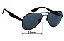 Sunglass Fix Ersatzgläser für Ray-Ban RB3523 - 59mm Wide 