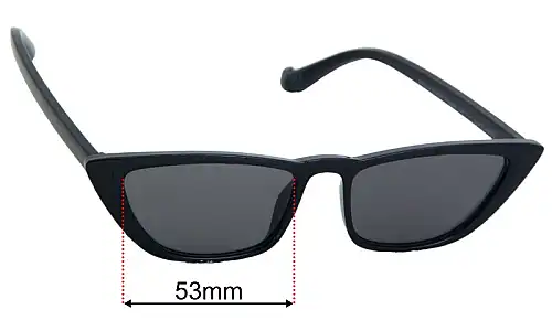 Vienna Rubi  Replacement Lenses 53mm wide 